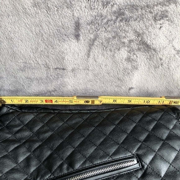 𝅺bcbgeneration‎ Faux Leather Quilted motorcycle Jacket size XL - Picture 8 of 11